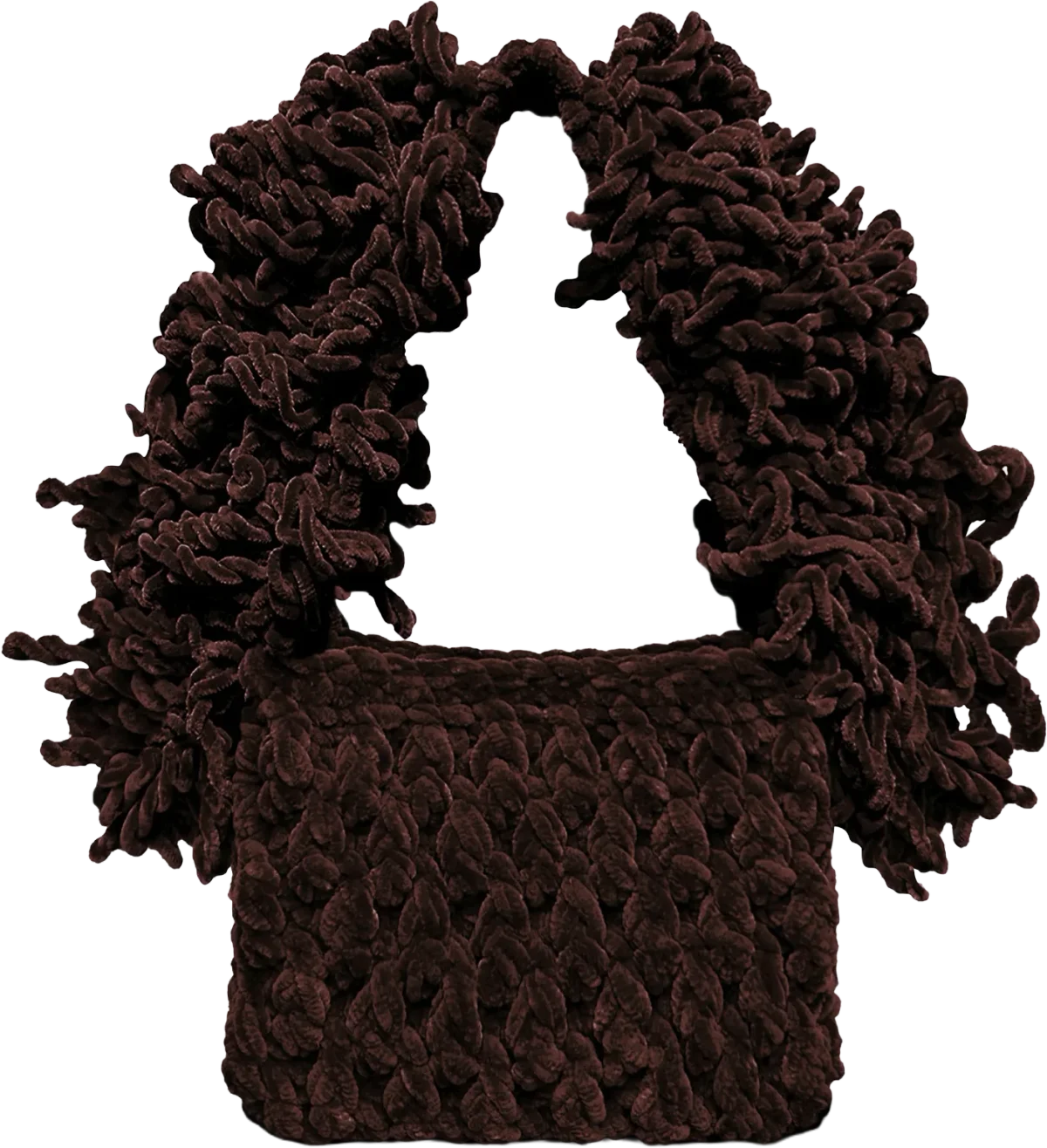 Chocolate Velvet Small Bag, Elli Vivaldi