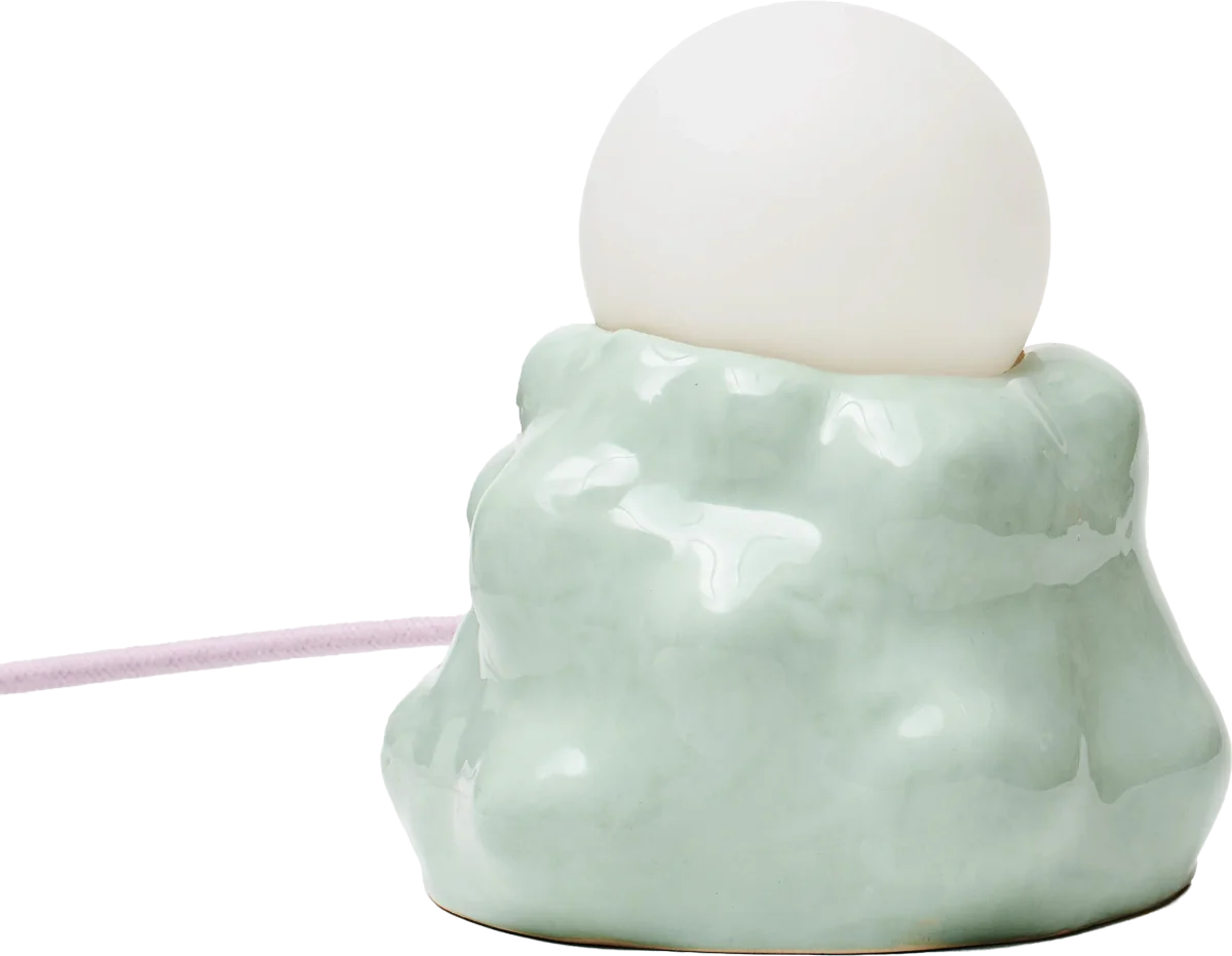 Minty bubble lamp, Siup