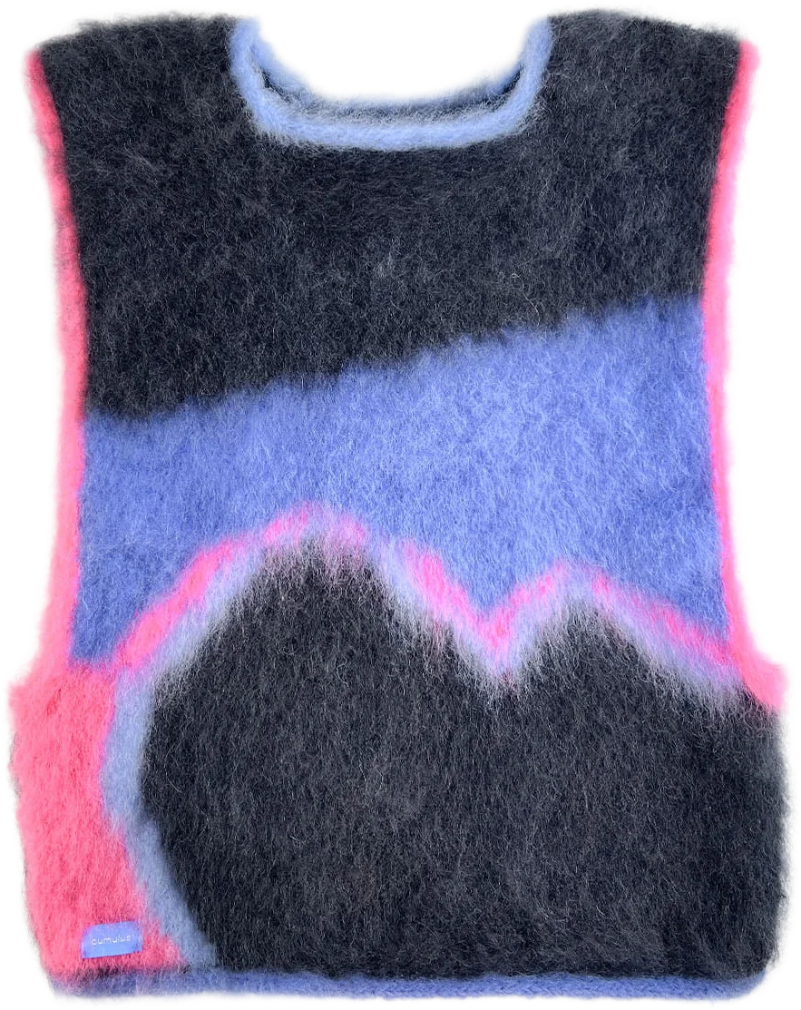 Vest Ethereal Azure, Cumulus Wool