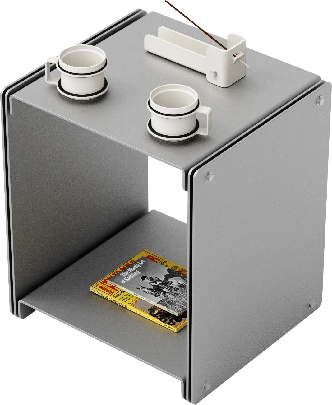 3075 Side Table, Standard Equipment