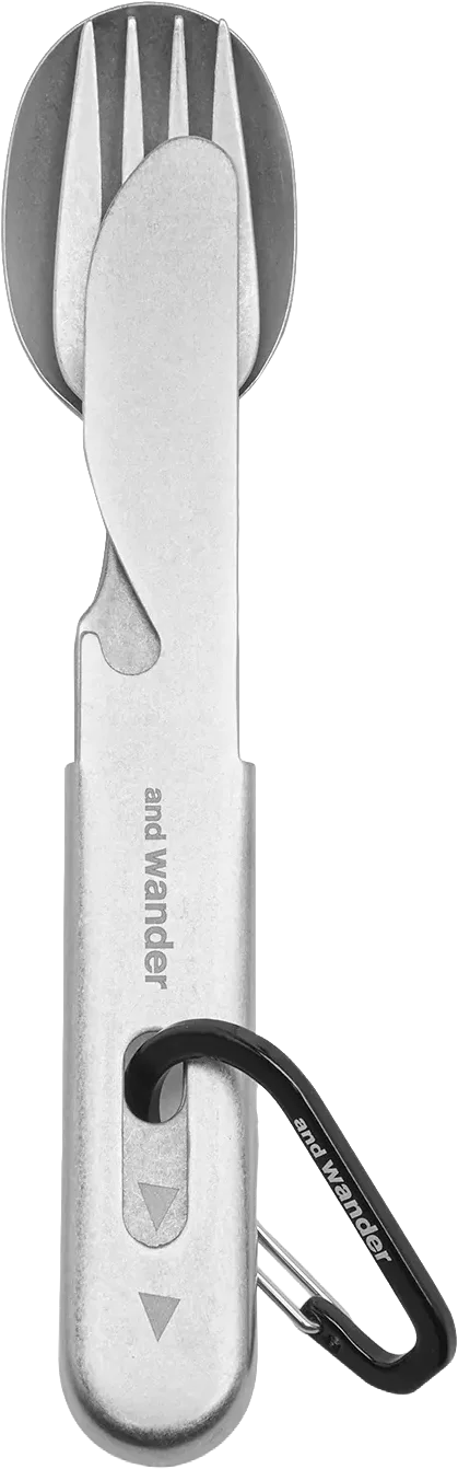 cutlery set, and wander