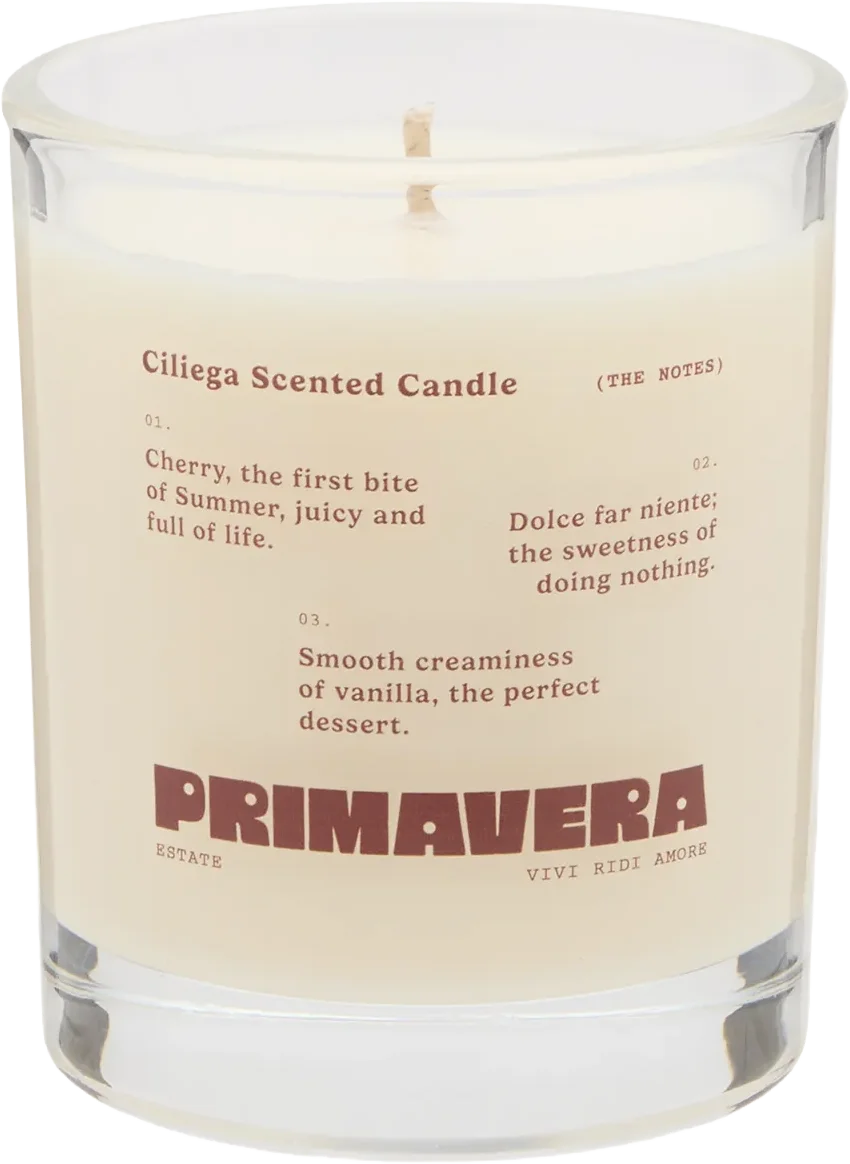 Ciliegia Candle, Earl of East x Primavera