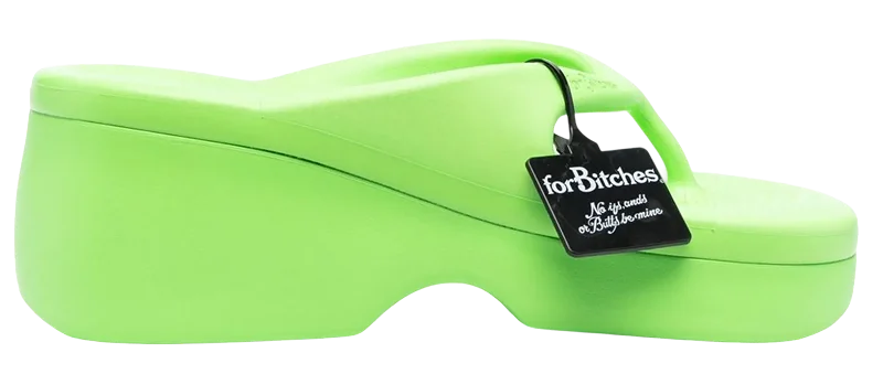 forbitches claquettes a design embosse, forbitches
