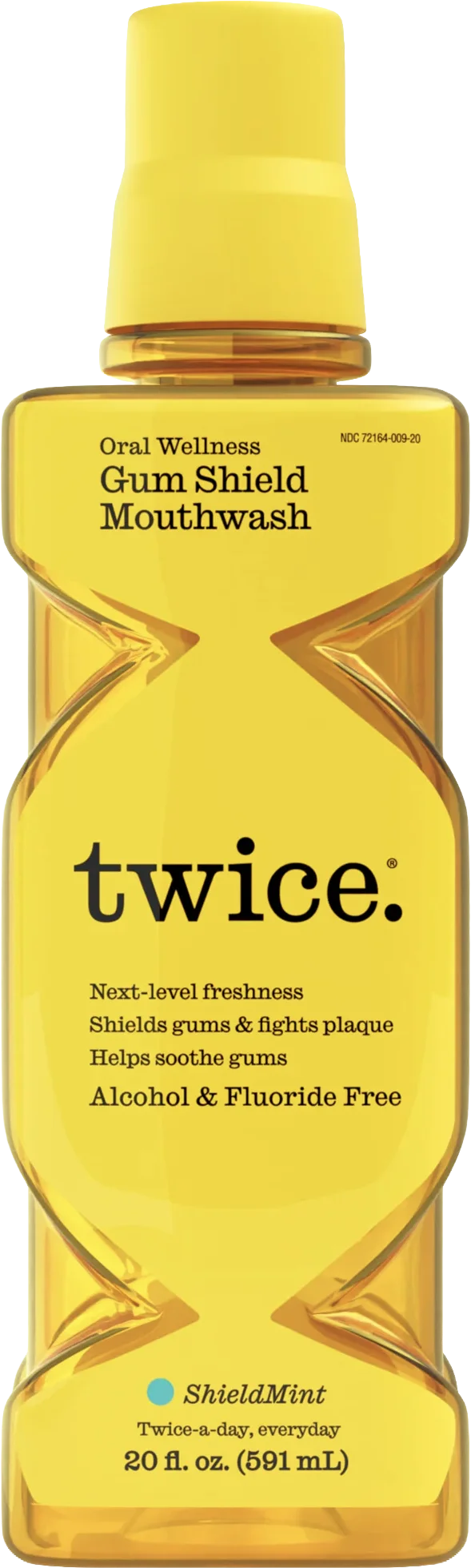 Gum Shield Mouthwash, 20 Fl oz, Twice