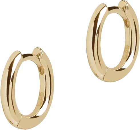 Huggie Earrings, Olivia and pearl