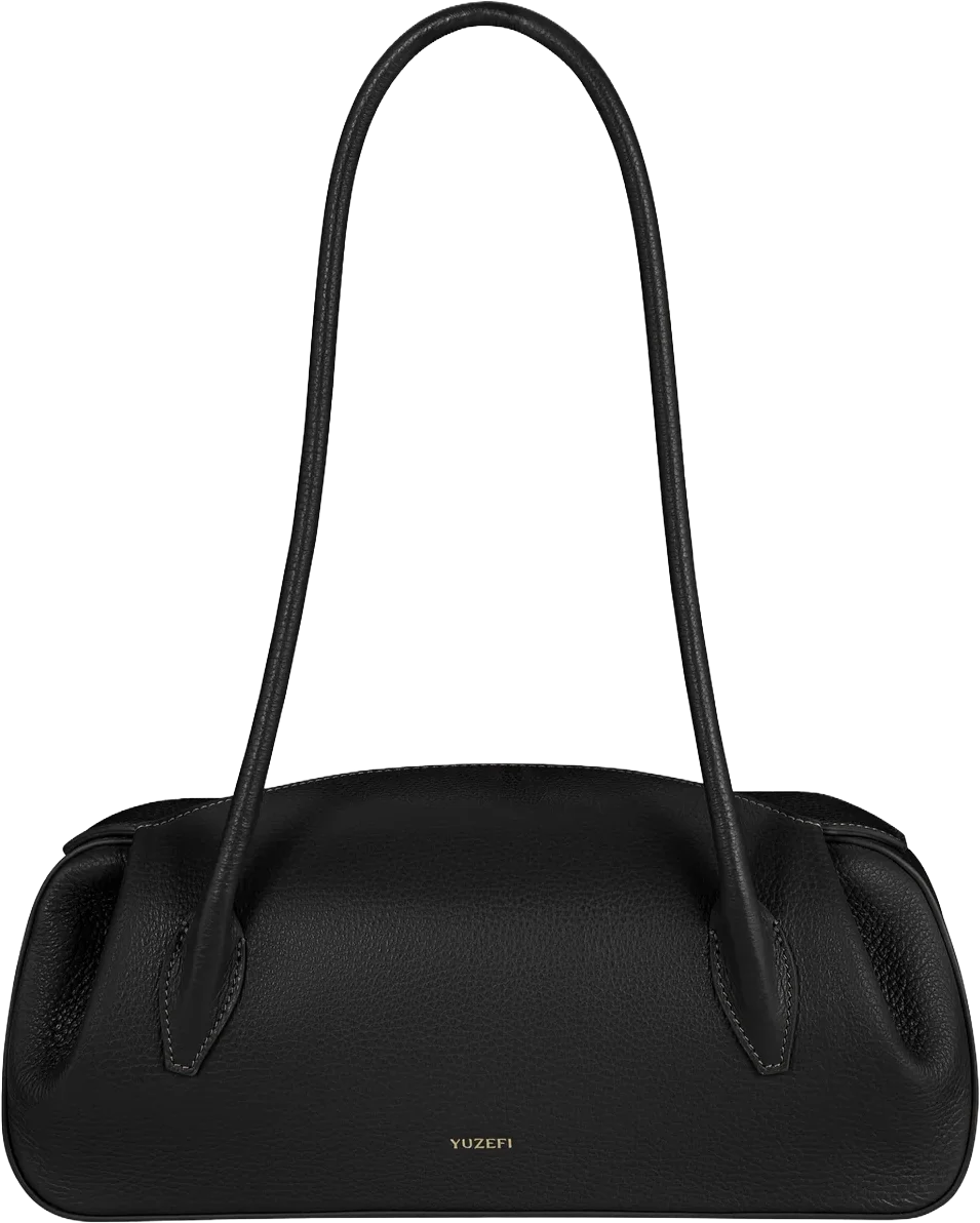 Black Oyster Shoulder Bag, Yuzefi