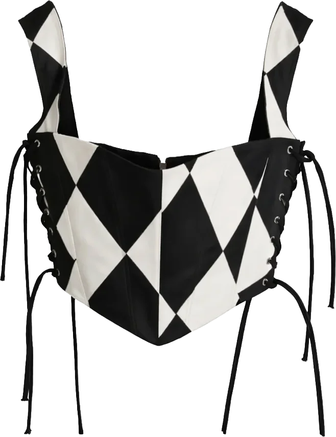 Losange Damier Bustier, Castaneda 