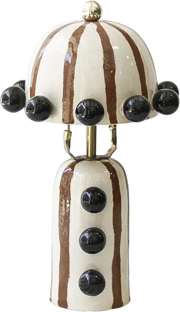 Bombay Handmade Ceramic Table Lamp, Elena Ágata