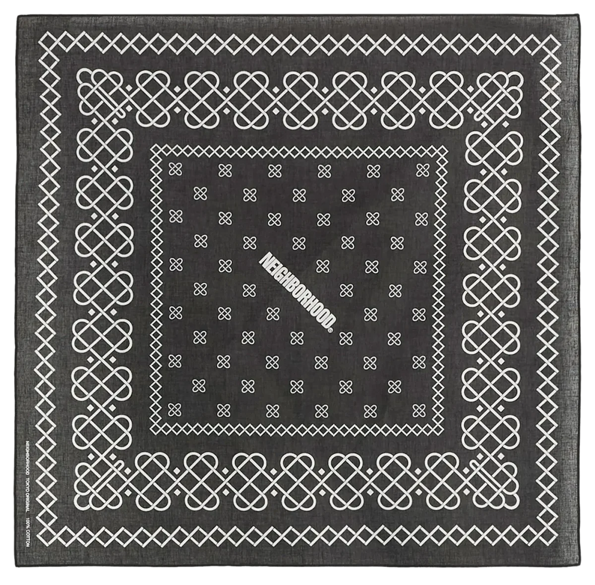 line pattern bandana, neighborhood