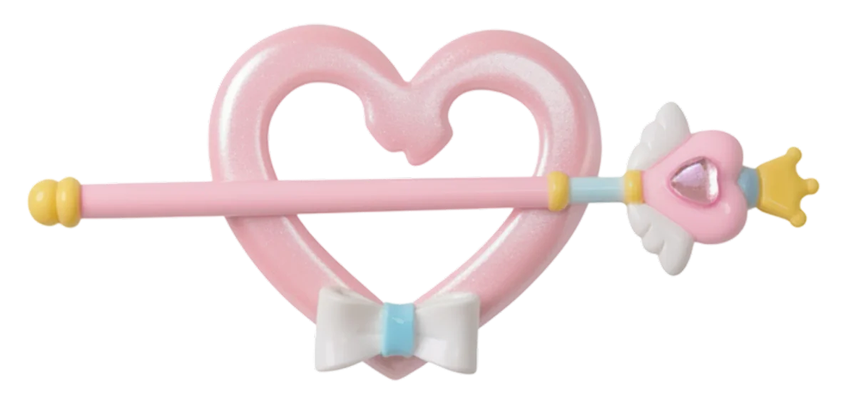 Fairycore Heart Hair Stick, TofuuEgg