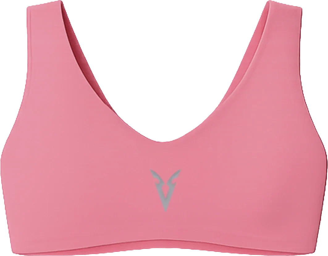 Pink Sports Bra Front Wave, Veynd