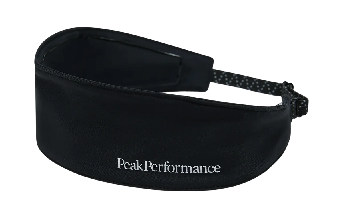 black trailblazer headband, peak performance