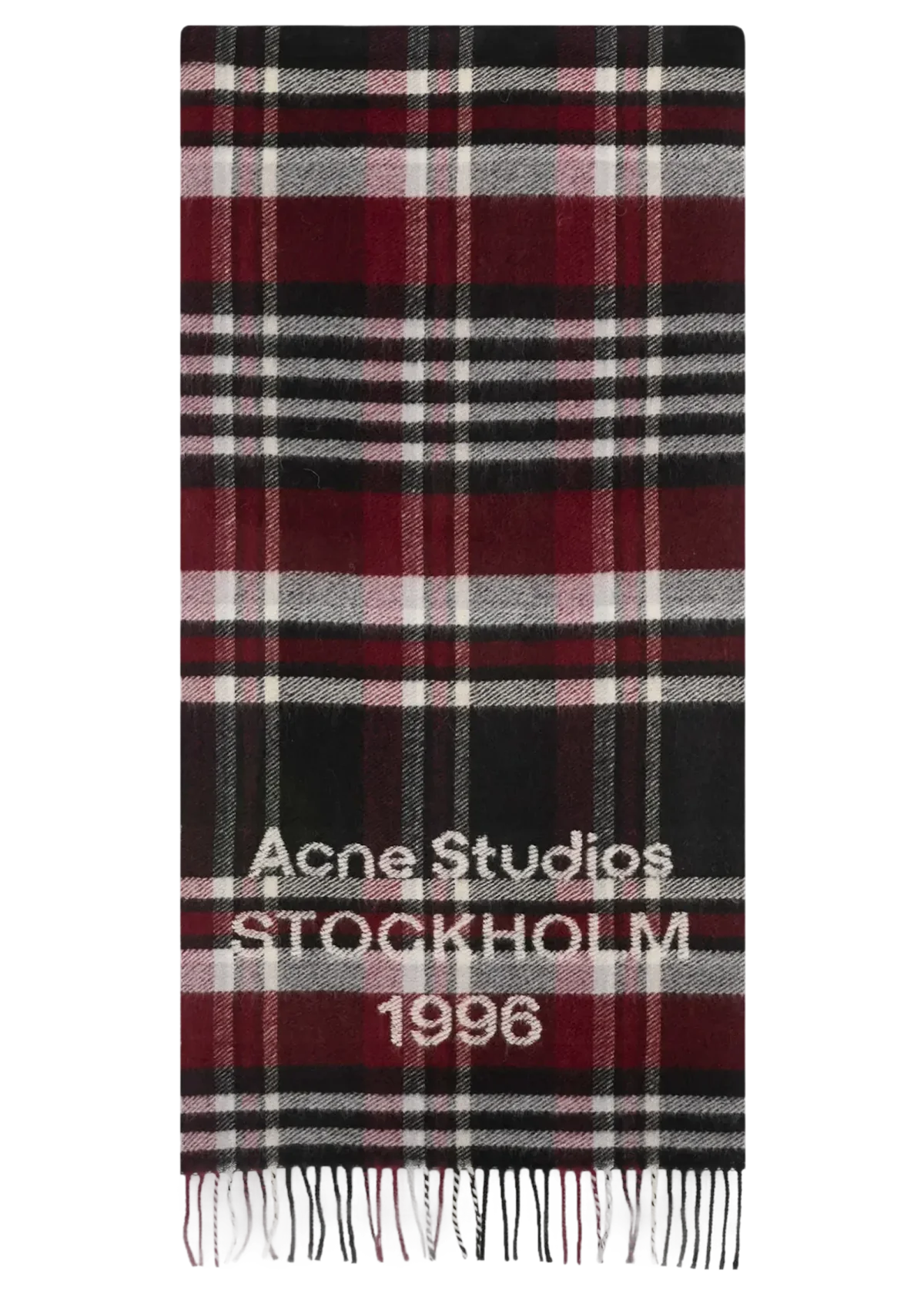 venus check scarf, acne studios 