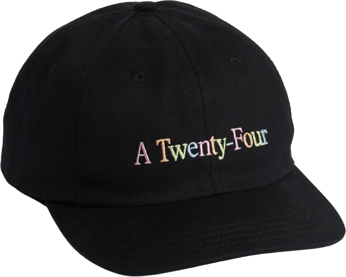 Black Rainbow 'A Twenty-Four' Hat, A24