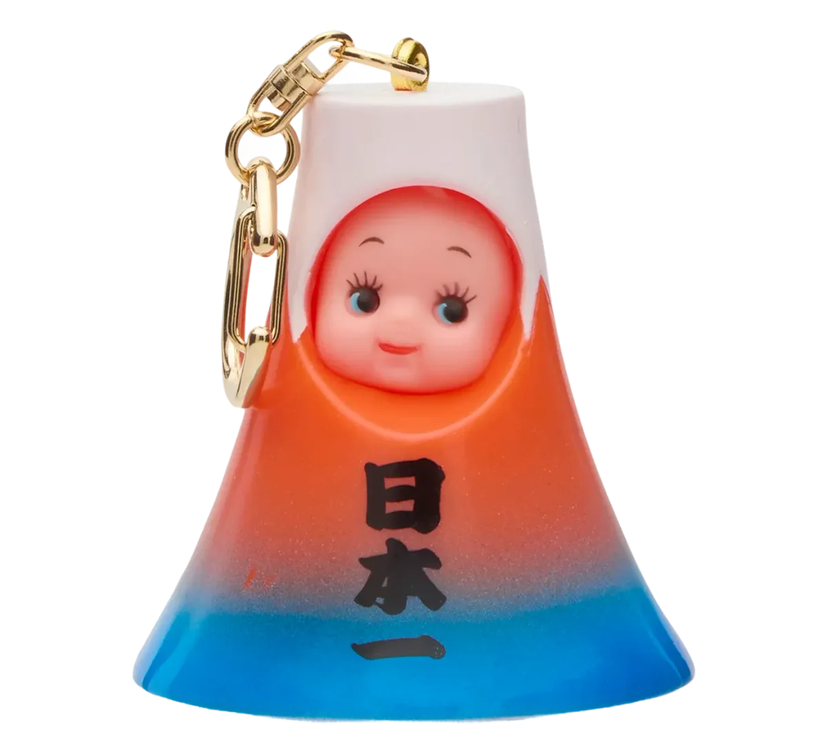 Mt Fuji Kewpie Doll Key Chain, Beams Japan 