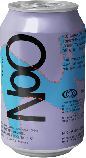 Blueberry & Rosemary Sparkling Infusion (12 Pack), Noo drinks