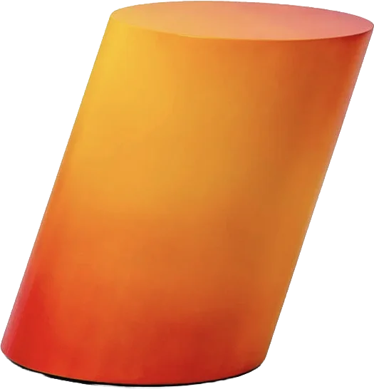 Sunrise End Table, Objectry