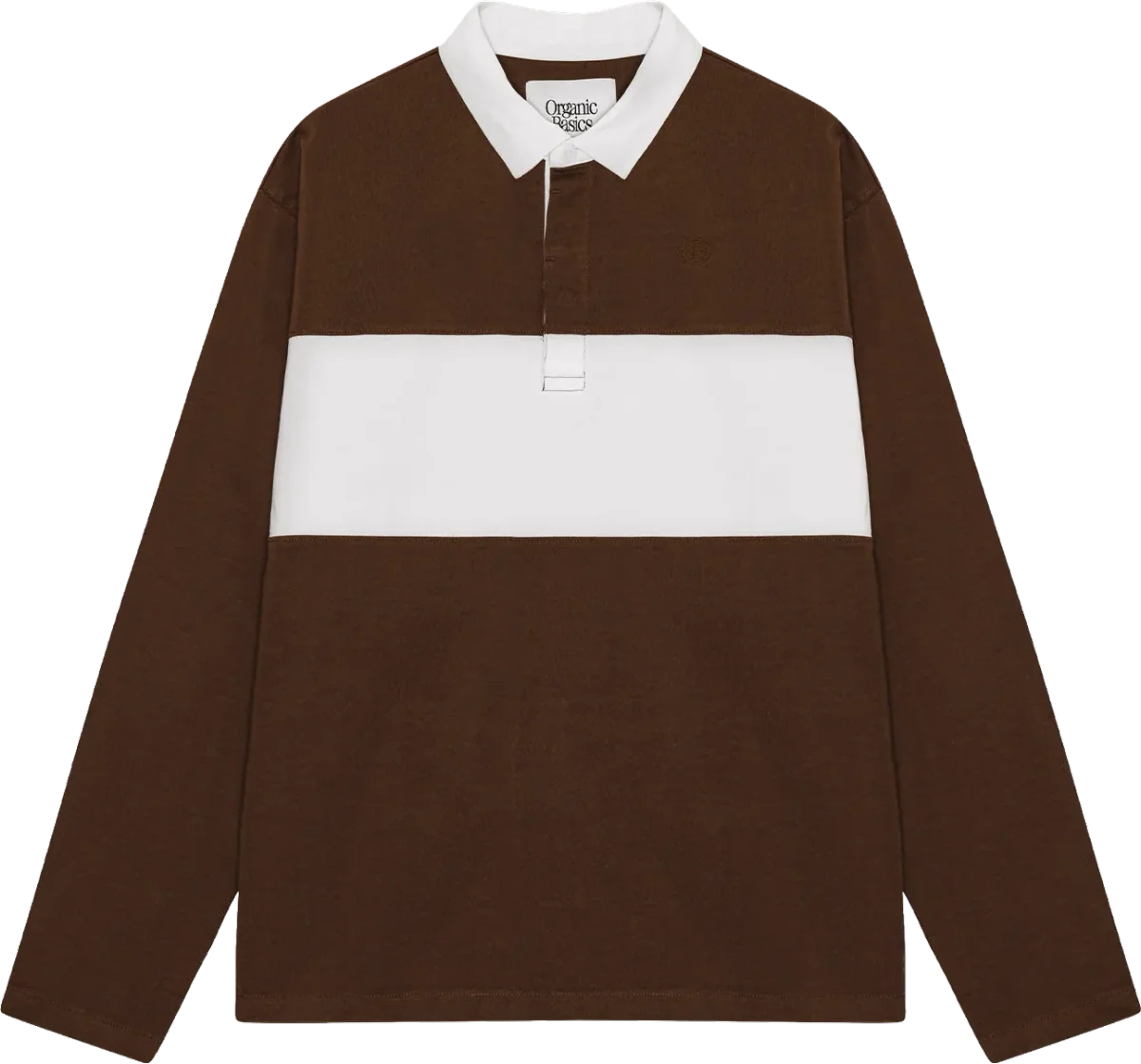 Casual Sport Long Sleeve Polo, Organic Basics