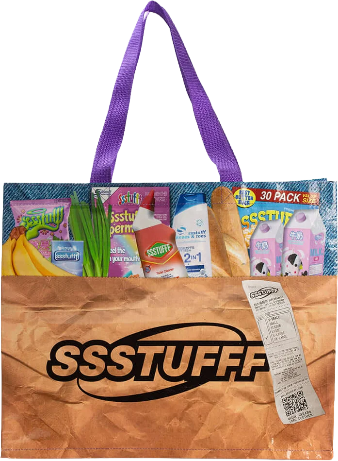 grocery bag, ssstufff