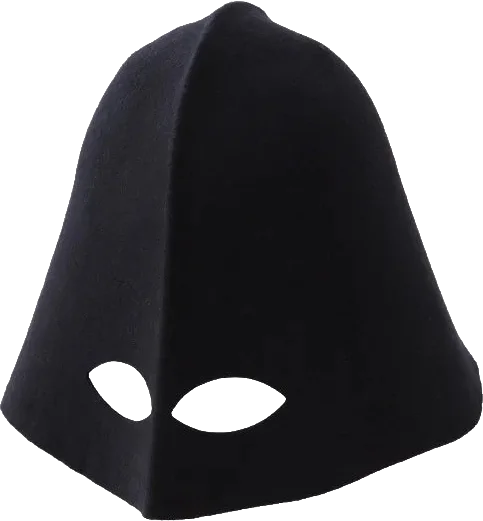 toppy felt hat in dark blue, sousou