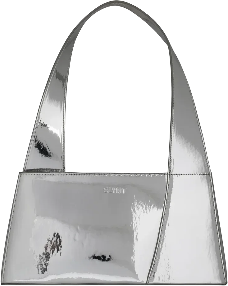 brooke bag metallic silver, Glynit