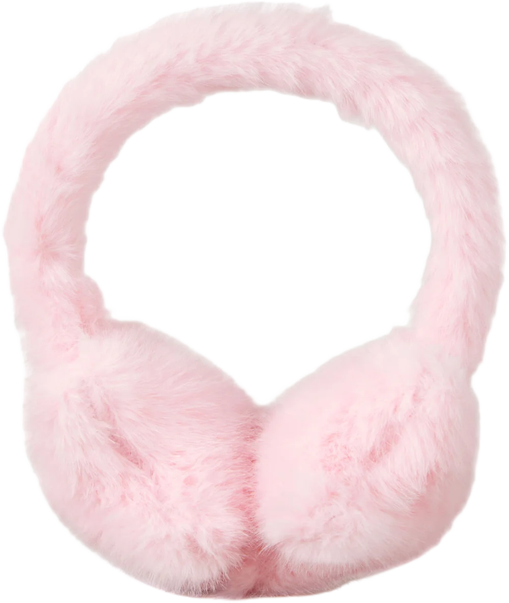 star shaped fuzzy earmuffs, cider