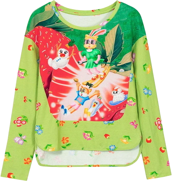 character pop flower fruit fancy cutsew, tntntutu
