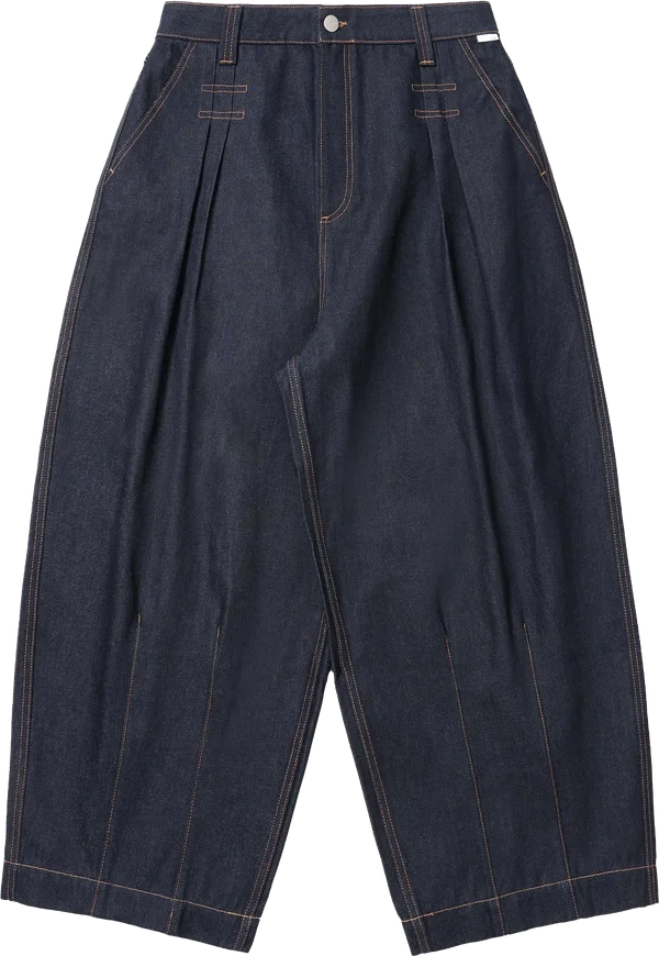 Type-1 balloon jeans indigo, Scrt