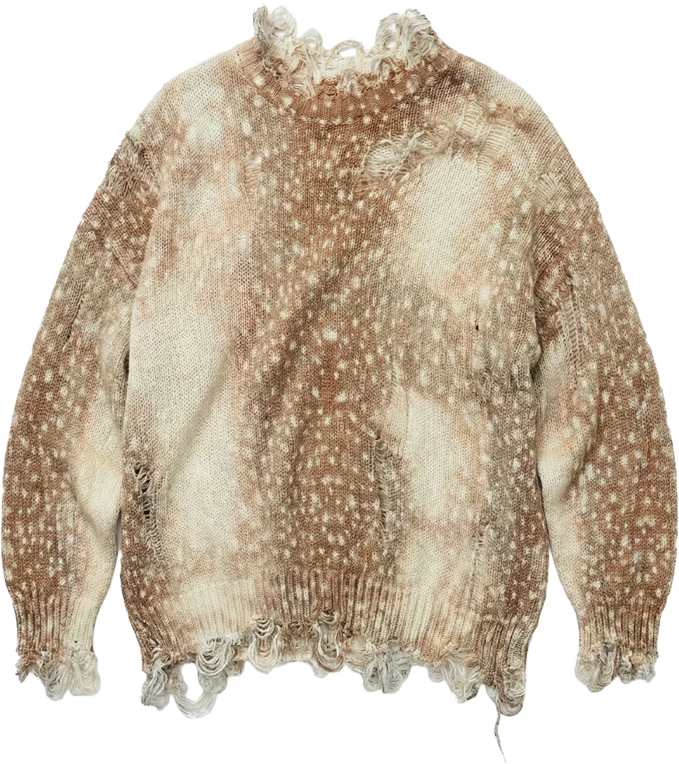 wild fawn knit sweater, johanna pearl