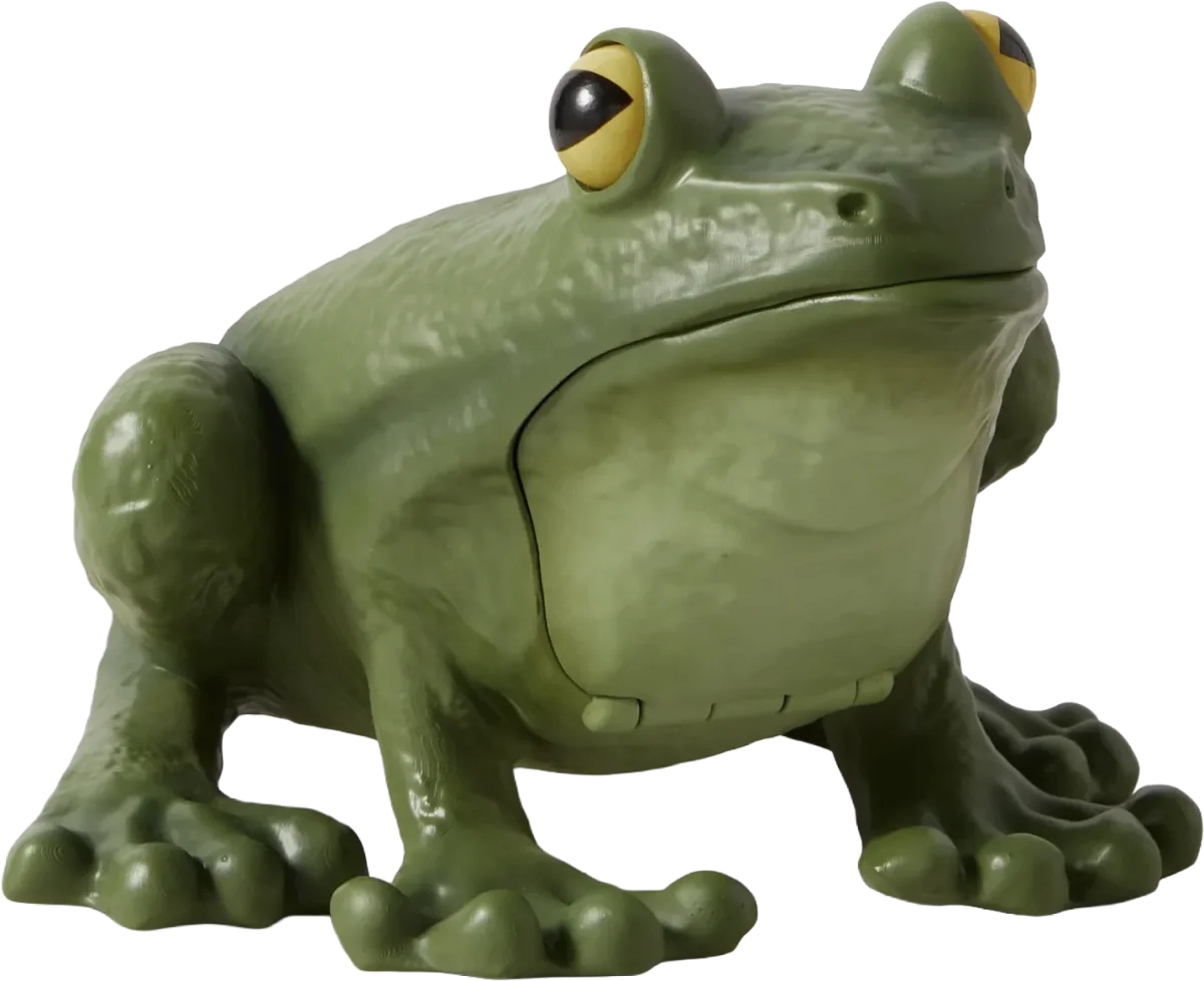 Frog resin clutch, JW Anderson