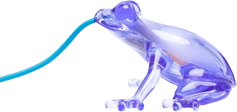 lampe de table hungry frog, qeeboo 