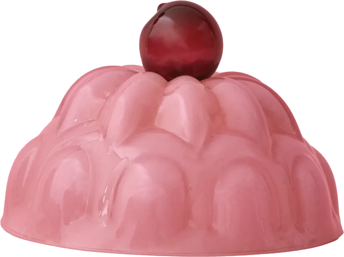 jello glass cloches, studio berg