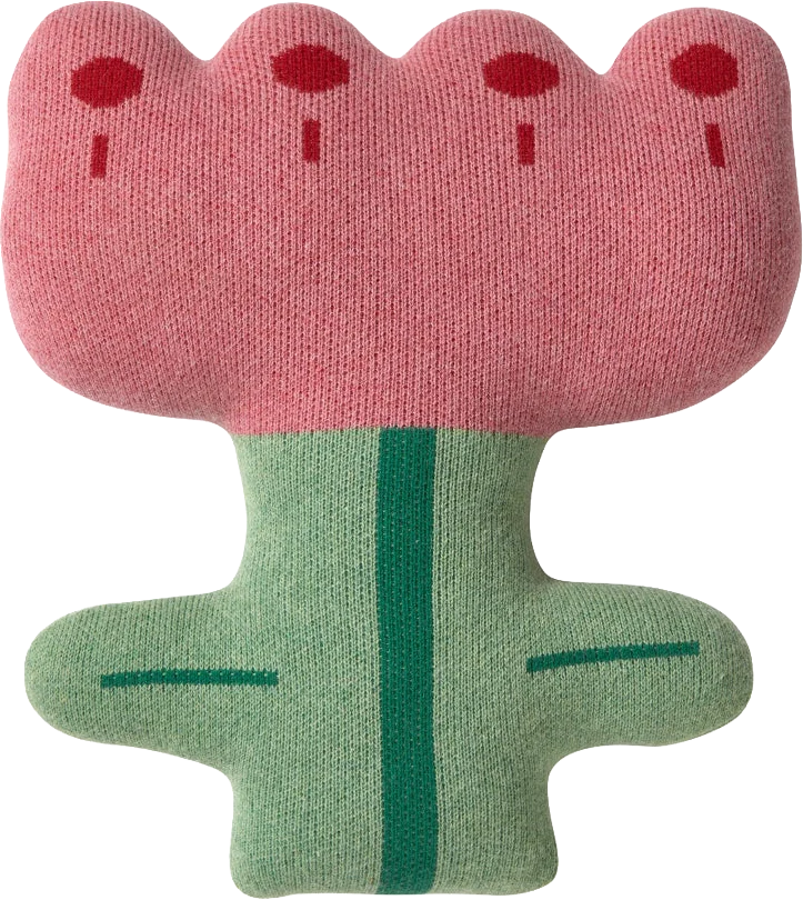 flower shaped cushion, donna wilson