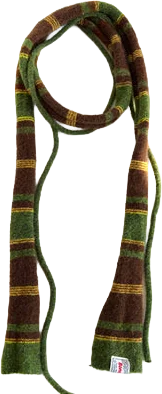 y2k striped skinny scarf, something needs