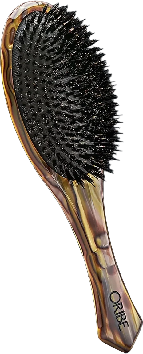 italian resin flat brush, oribe