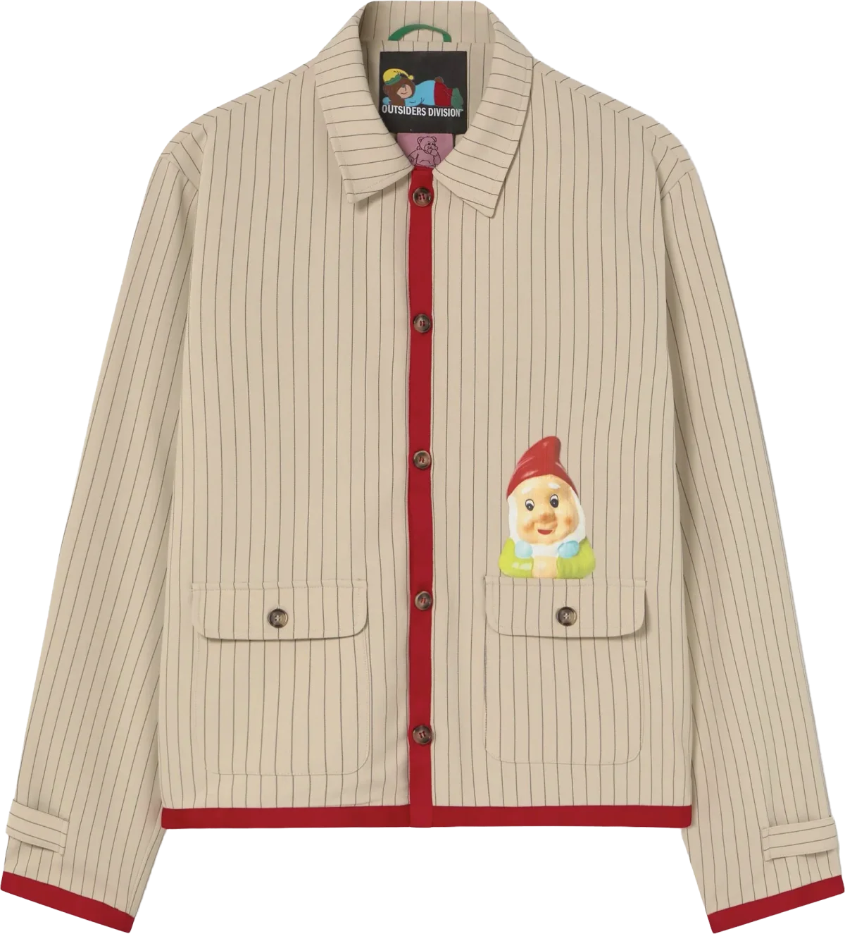secret gnome society jacket, outsiders division