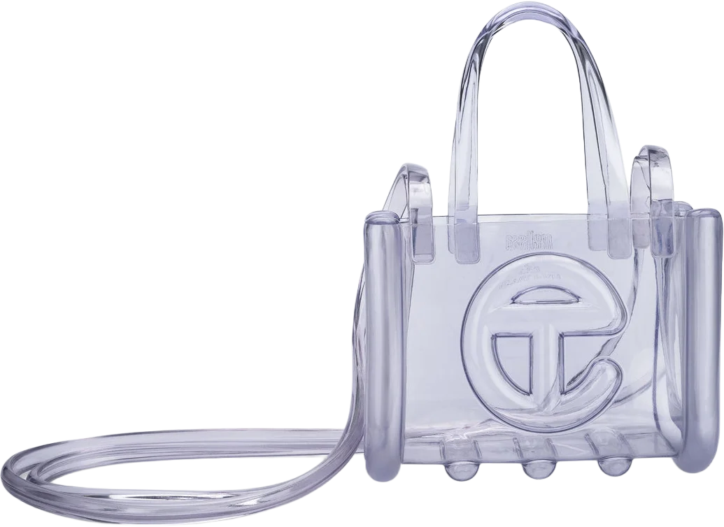 small jelly shopper bas, melissa x telfar
