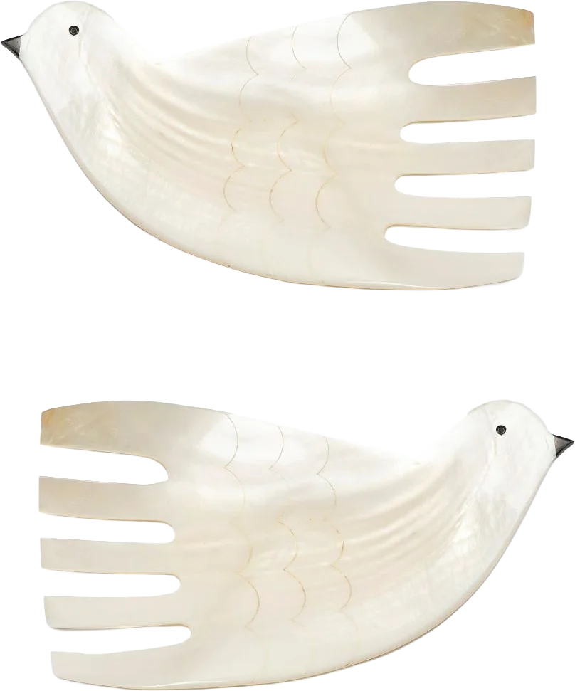 bird shaped hair combs, gohar world 
