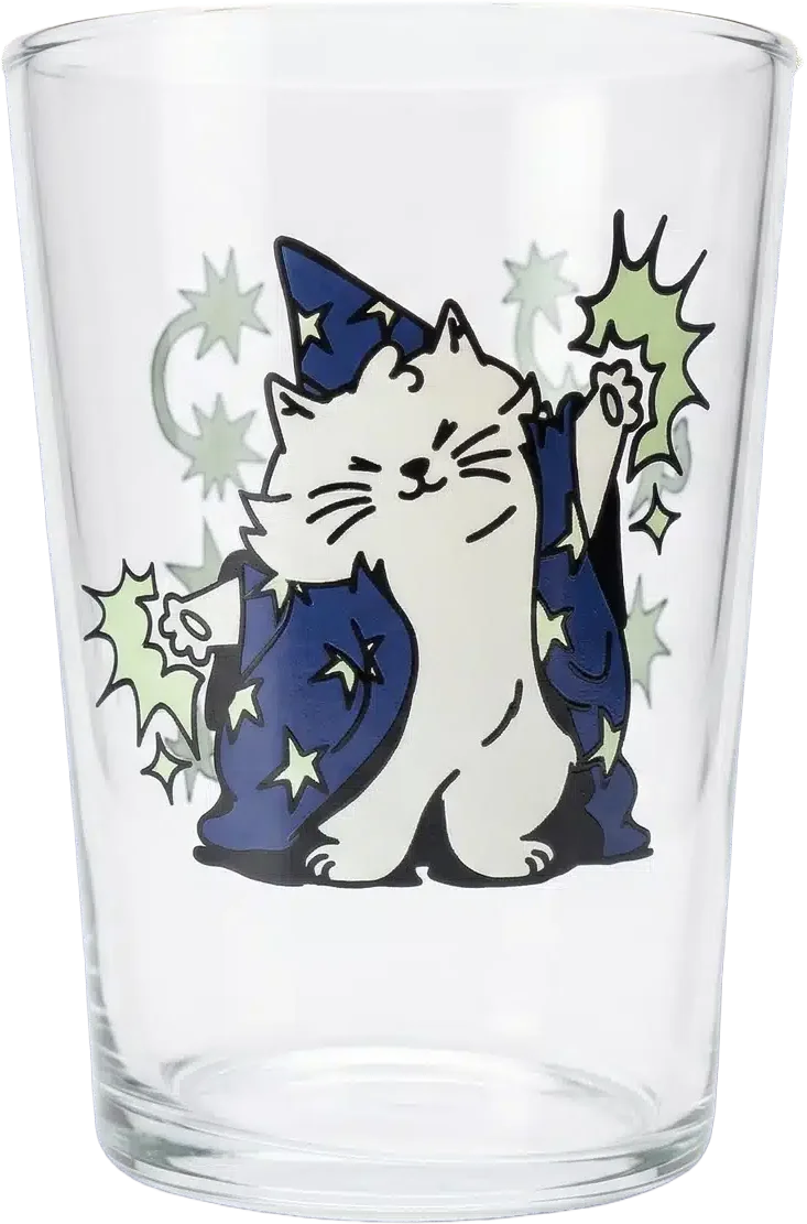 Michimaguito Drinking Glass Set of 4, chim chim