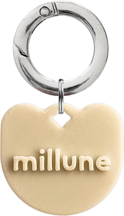 tulip pet tag, millune