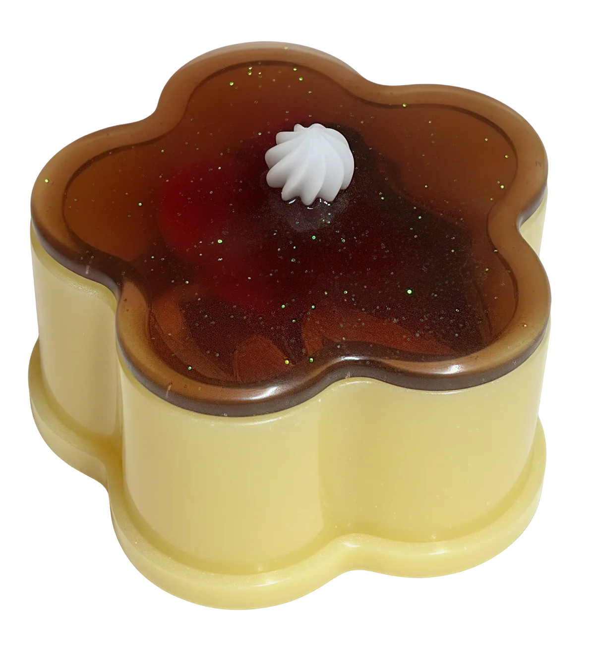 Kawaii pudding trinket box, kmidycraftcafe