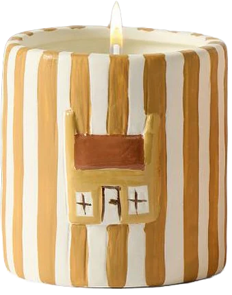 icon candle cabin, west elm x emma chamberlain