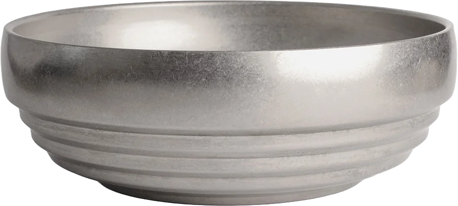 stainless steel retro noodle bowl, curated by