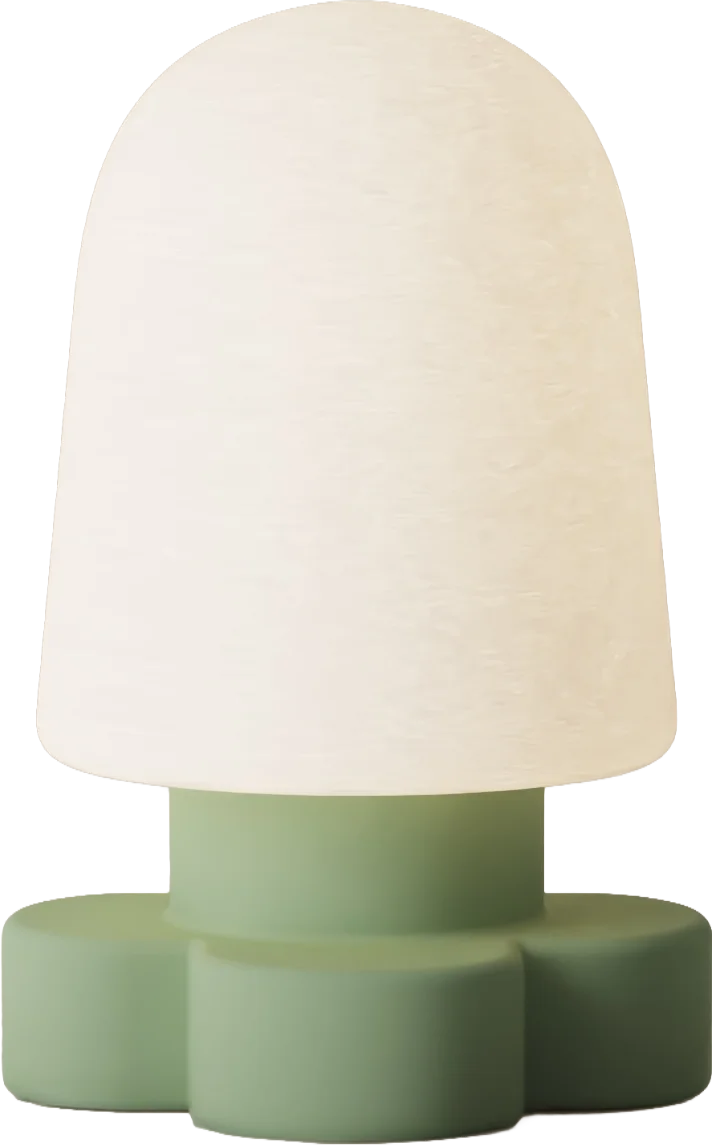 Tiny Table Light in Sage Green, Yowie