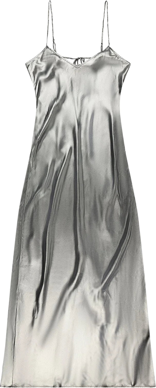 Estelle Slip Metallic Dress, tyler mcgillivary