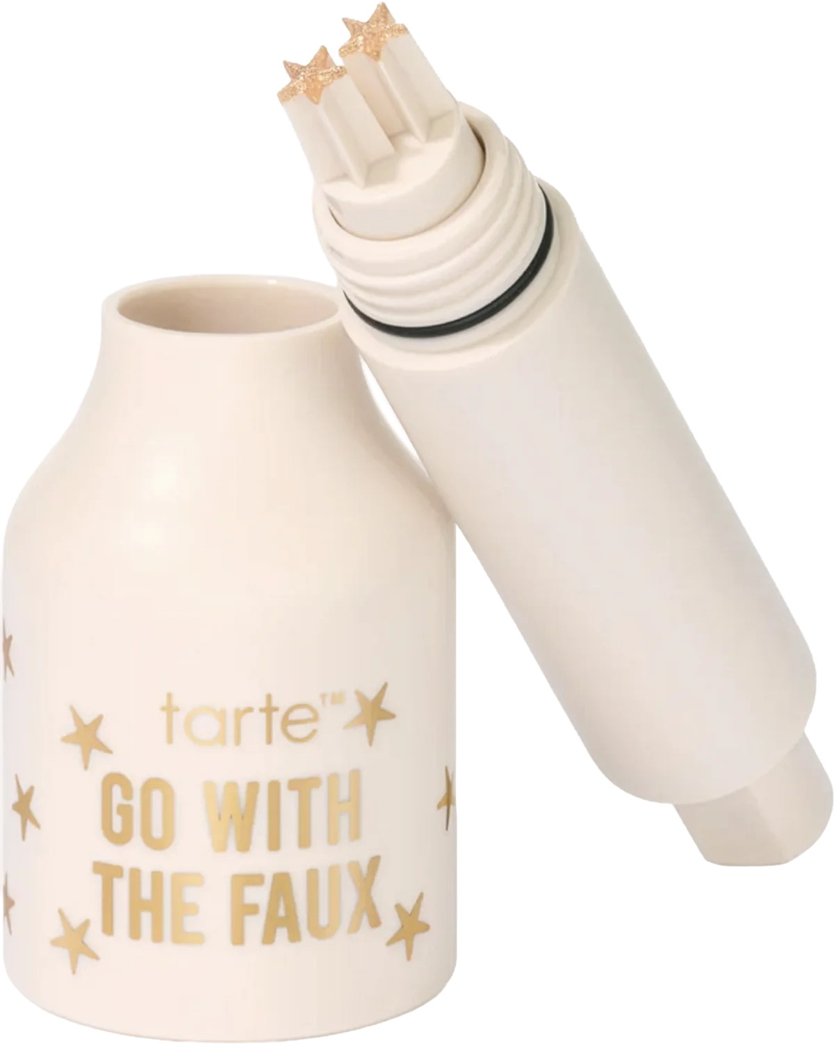 go with the faux freckle stamp in starstruck, tarte
