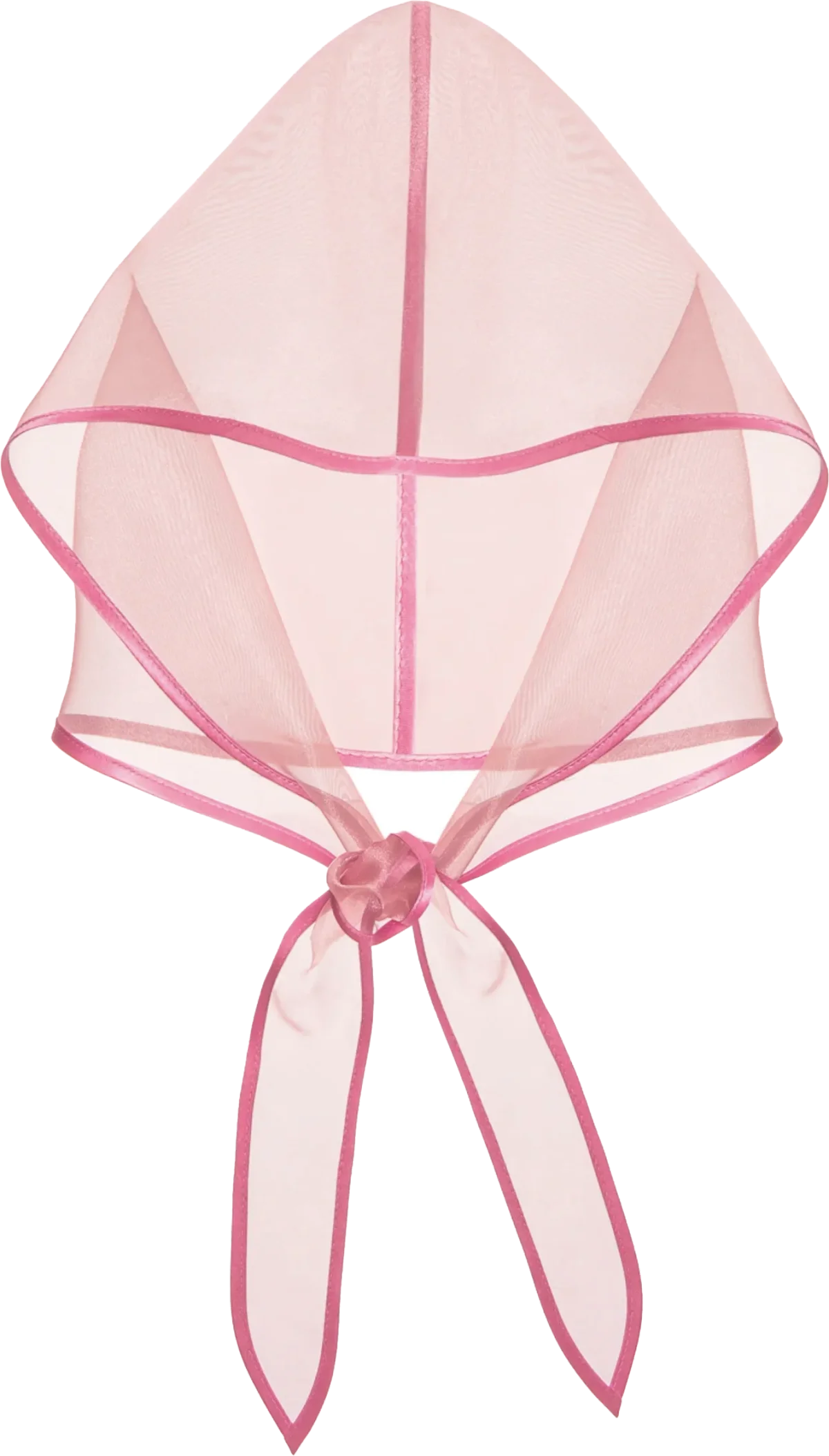 Organza head scarf baby pink, Vanity Nap