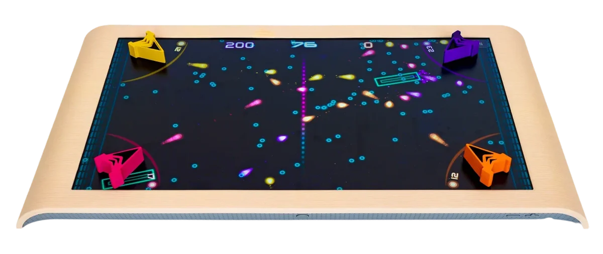 digital boarding games console, board