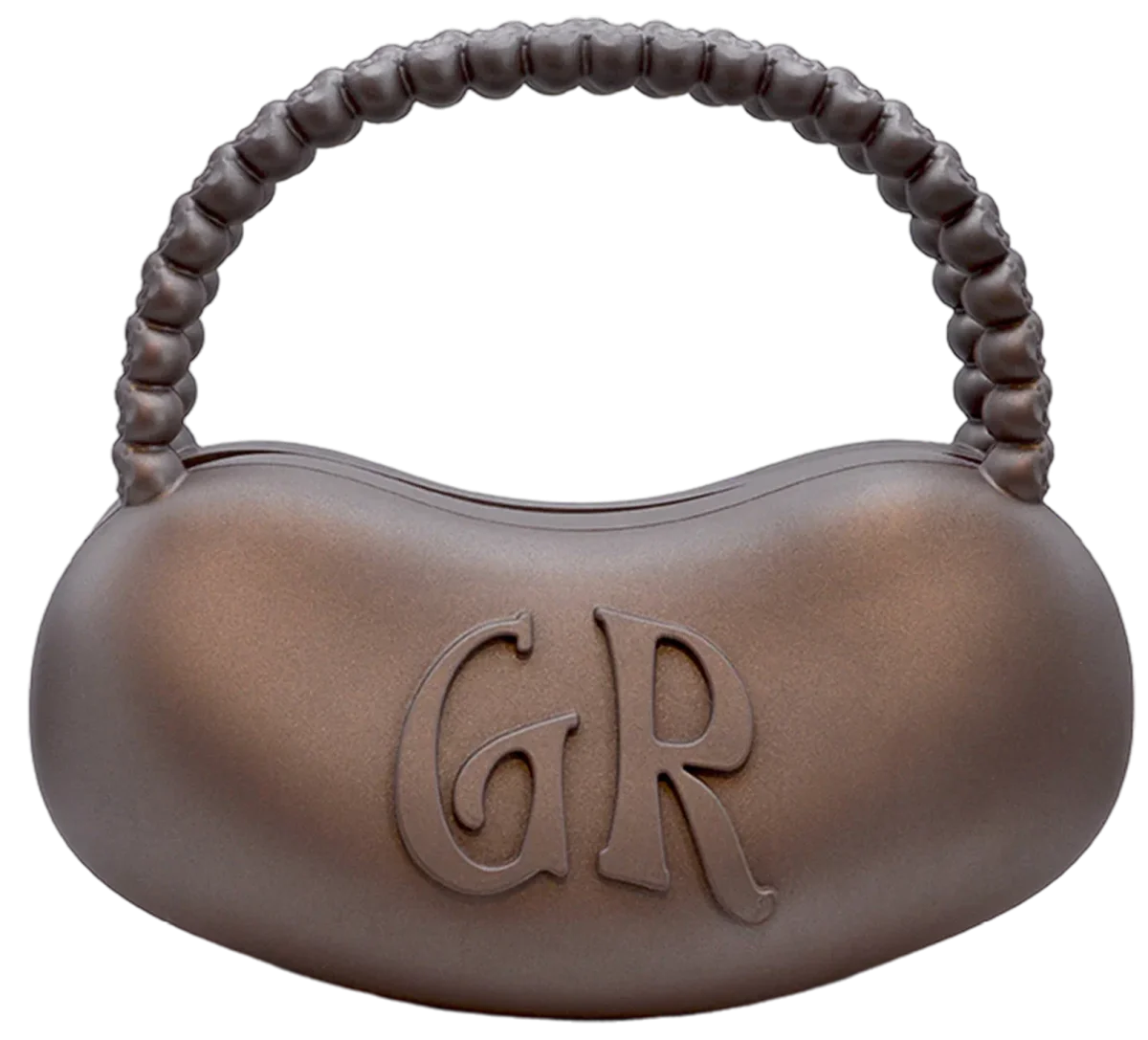 charm handle bag in brunette, gabrielle rosenstein