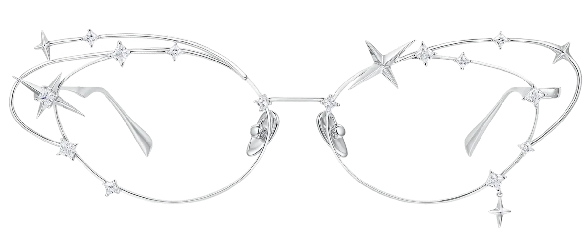 paradise/shooting star glasses, yvmin